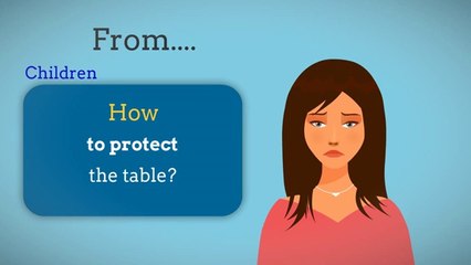 Table pads protect your investment.