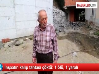 Cami Şadırvanı İnşaatında Çalışan İşçiler Düştü: 1 Ölü, 1 Yaralı