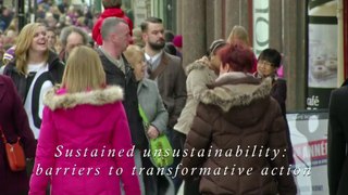 Conférence Université Bath - Sustained Unsustainabilité barried transformative action / Bas Verplankeken