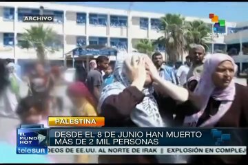 Download Video: Ofrecen cifras rojas de agresión israelí en la Franja de Gaza