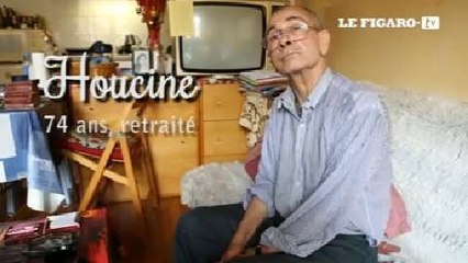 Houcine, retraité de 74 ans : "Mon avenir, c'est d'attendre la mort"