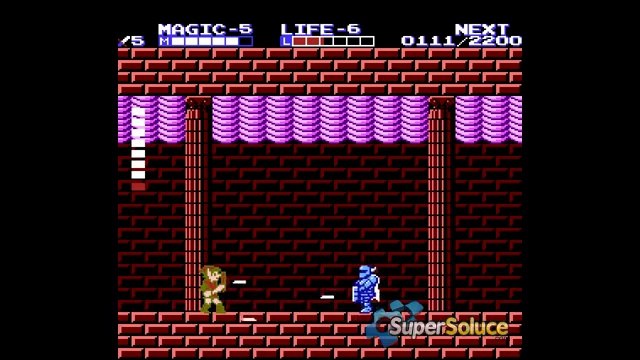 Soluce Zelda 2 The Adventure of Link : Palais de l'Ilot