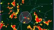 Airplanes Avoiding Thunderstorms On Radar