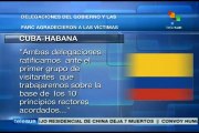 FARC y Estado colombiano prometen a víctimas no repetir agresiones