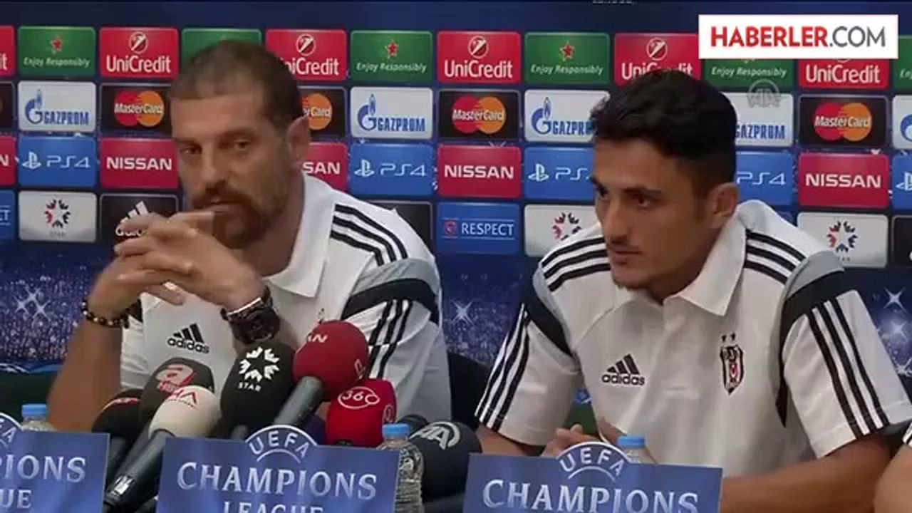 Beşiktaş-Arsenal maçına doğru - Beşiktaş Teknik Direktörü Bilic ve Mustafa Pektemek -