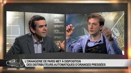 Hello Startup : L'Orangerie de Paris, des distributeurs automatiques d'oranges pressées - 22/08