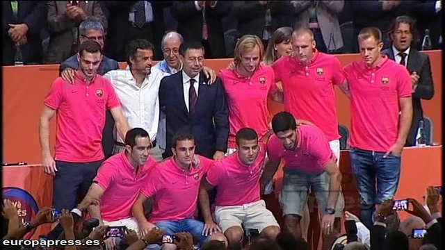 Presentación de los nuevos fichajes del Barça