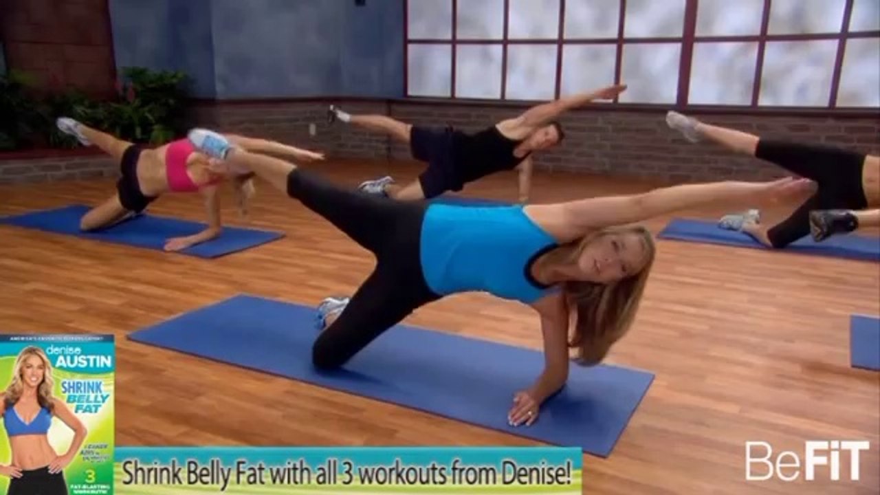 Abs & Core Makeover Workout - Denise Austin- Shrink Belly Fat.