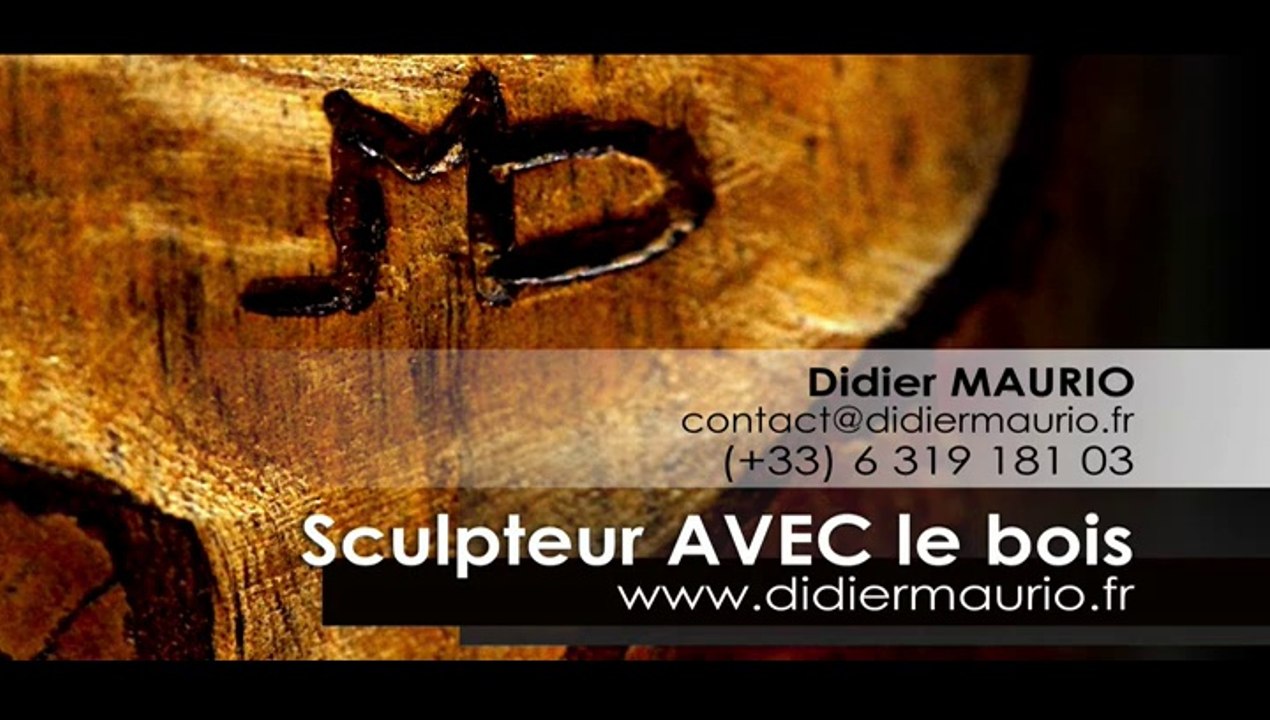 Artisanat & Métiers d'Art _ Didier MAURIO _ www.didiermaurio.fr _ Sculptures sur bois, décoration [ ORMES, 2014 ]