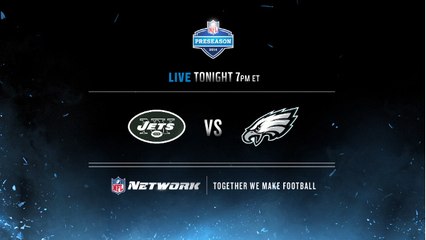 Preseason Live NYJ PHI Tonight