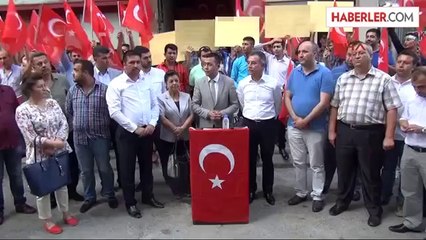 Ülkücülerden PKK'lı Heykeline Tepki
