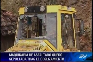 Deslave destruyó una vivienda en Tungurahua