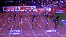 INCROYABLE REMONTÉE DE FLORIA GUEI SUR LE RELAIS 4X400 M FÉMININ AUX CHAMPIONNAT D'EUROPE DE ZURICH