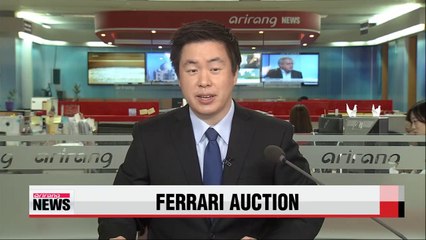Classic Ferrari sets record US$38 mil. auction