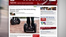 Man Arrested For Allegedly Operating A Segway While Drunk