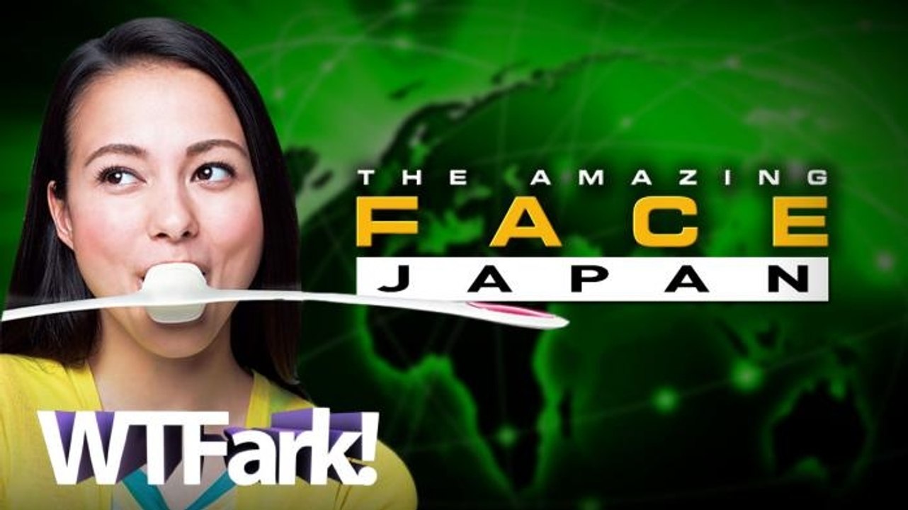 AMAZING FACE, JAPAN: New Japanese Product Exercises Your Face. In The Stupidest Way Possible.