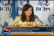 Pdta. Fernández encabeza acto por aniversario de la Bolsa de Comercio