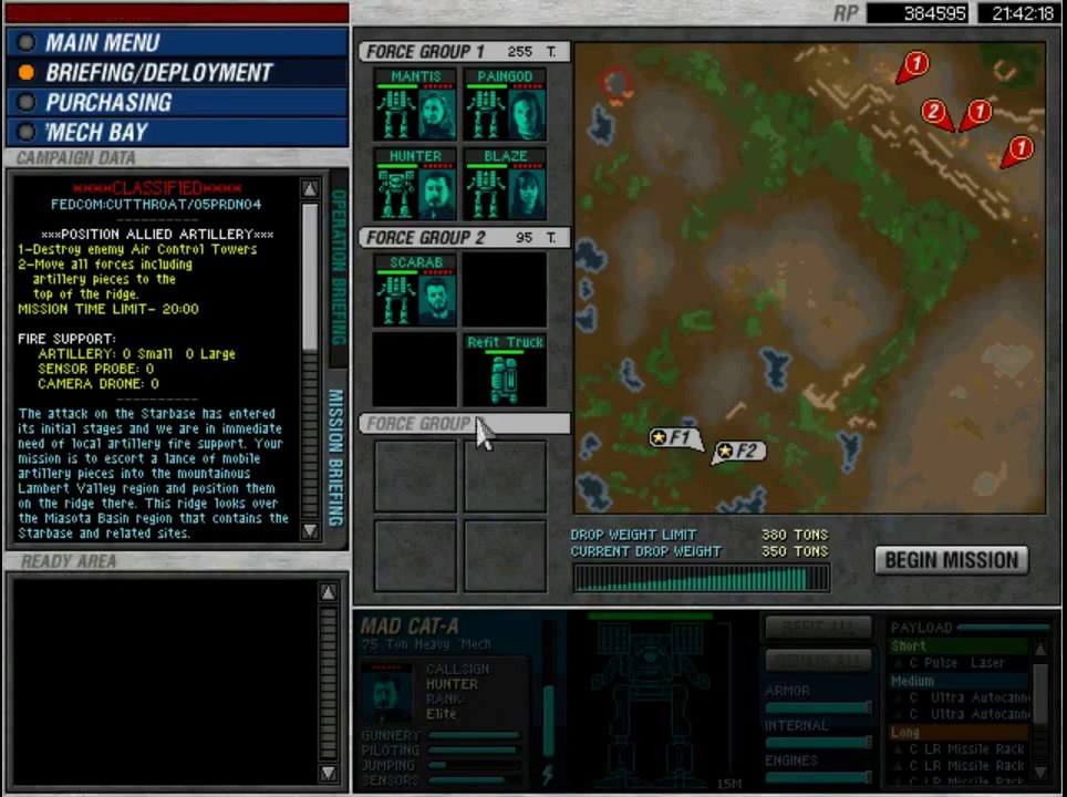 Let's Play MechCommander - Op5M4