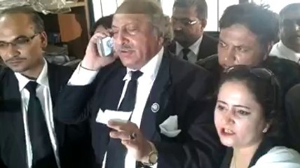 What happened when PAT members arrive to register FIR