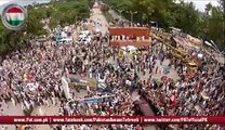 Inqilab March - Video with Aerial Views - 2014