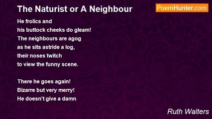Ruth Walters - The Naturist or A Neighbour