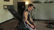 How to Stretch Your Hip Flexors With an Inversion Table _ Around the Gym