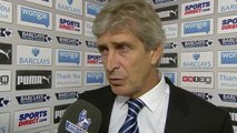 Newcastle 0-2 Man City - Manuel Pellegrini Post Match Interview - Pleased With Defence