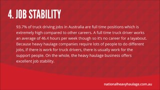 7 Great things about a job in the Heavy Haulage Business