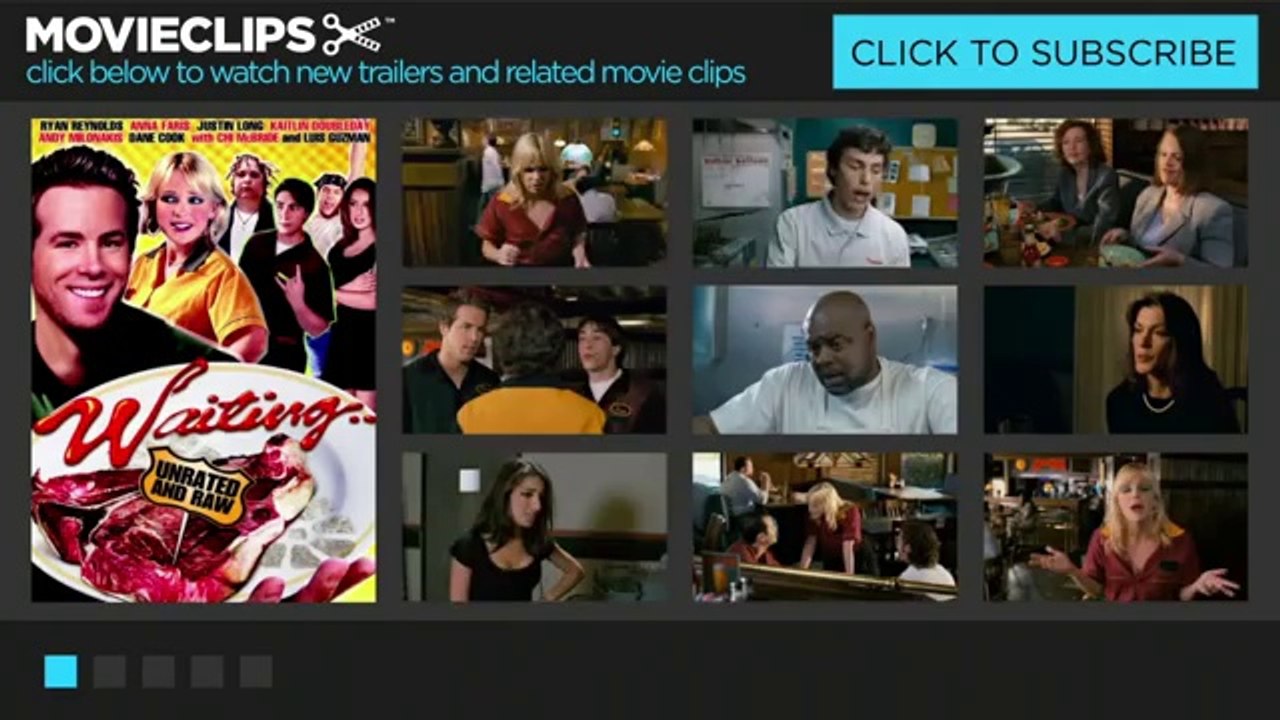 Waiting... (11_11) Movie CLIP - Mitch Loses It (2005) HD