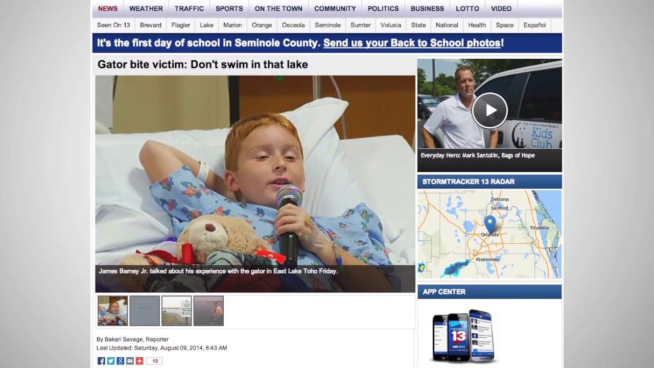 Swimmer Gets Chased By Crocodile In Terrifying Video