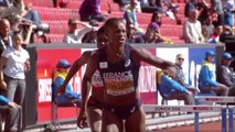 ChE athlétisme 2014, 100m haies de l'hepta (Nana Djimou)