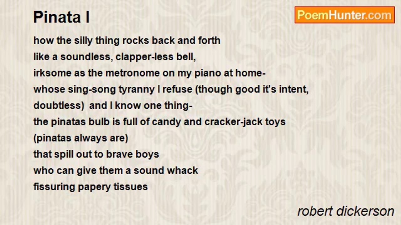 robert dickerson - Pinata I