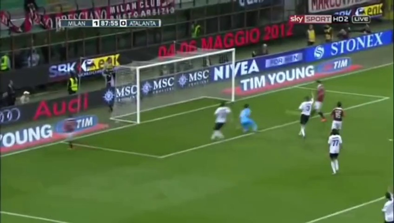 Robinho vs Atlanta Serie A 2012