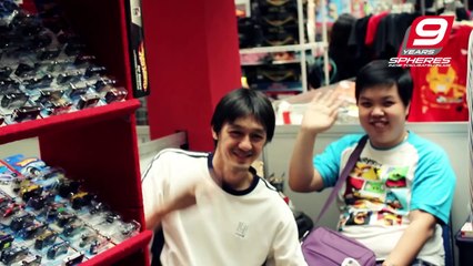 Spheres Indie Tokusatsu di acara MULTI Christmas Toyfair 2013.