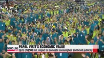 Pope Francis' Korea visit had economic impact of around 500 mil.