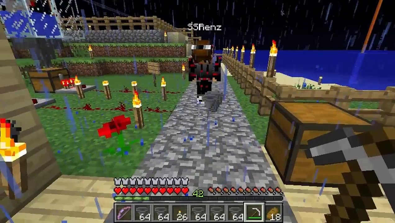 Tackle⁴⁸²⁶ Minecraft (1.7.9) #52 - Farm ขนแกะ- ระบบท่อส่ง Item