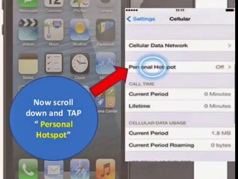 How to Share Apple iPhone 5 Internet with Computer