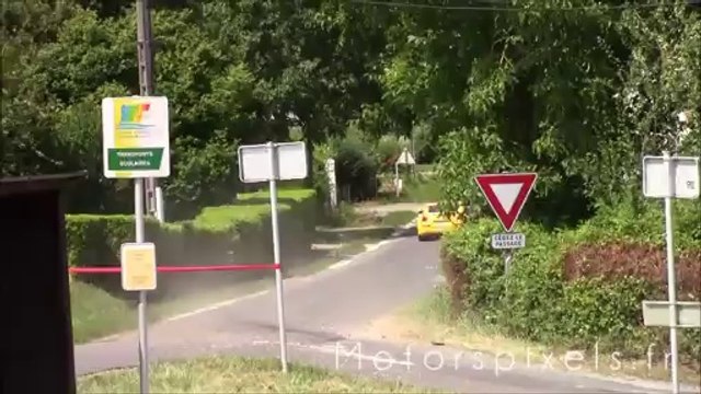 Passage extérieur rallye de Vouvray 2014 Ticot/Brisset 350Z GT10