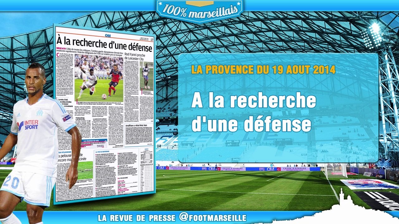 OM : Labrune a une idée pour la défense, la pelouse déjà critiquée... La revue de presse de l'Olympique de Marseille !