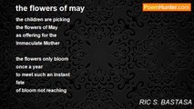 RIC S. BASTASA - the flowers of may