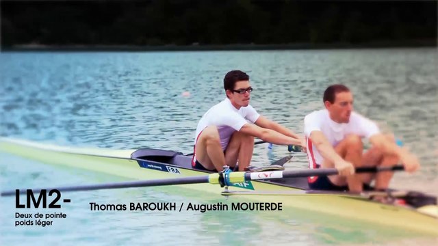 Présentation de l'équipe de France d'aviron 2014: LM2-