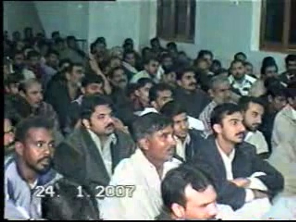 ALLAMA SYED IZHAR NAQVI, 4 Moharram, BADIN P-3