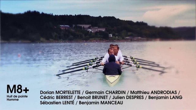 Présentation de l'équipe de France d'aviron 2014: M8+