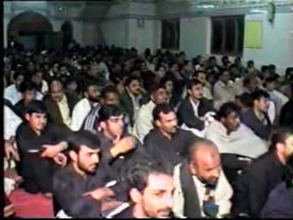 ALLAMA SYED IZHAR NAQVI, 4 Moharram, BADIN P-5