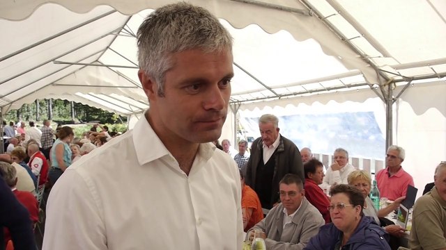 Fête 2014 de l'UMP 43 au Mont Mezenc avec Laurent Wauquiez - interview (ext.00207)