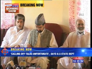 'Unfortunate' that India-Pak talks cancelled'