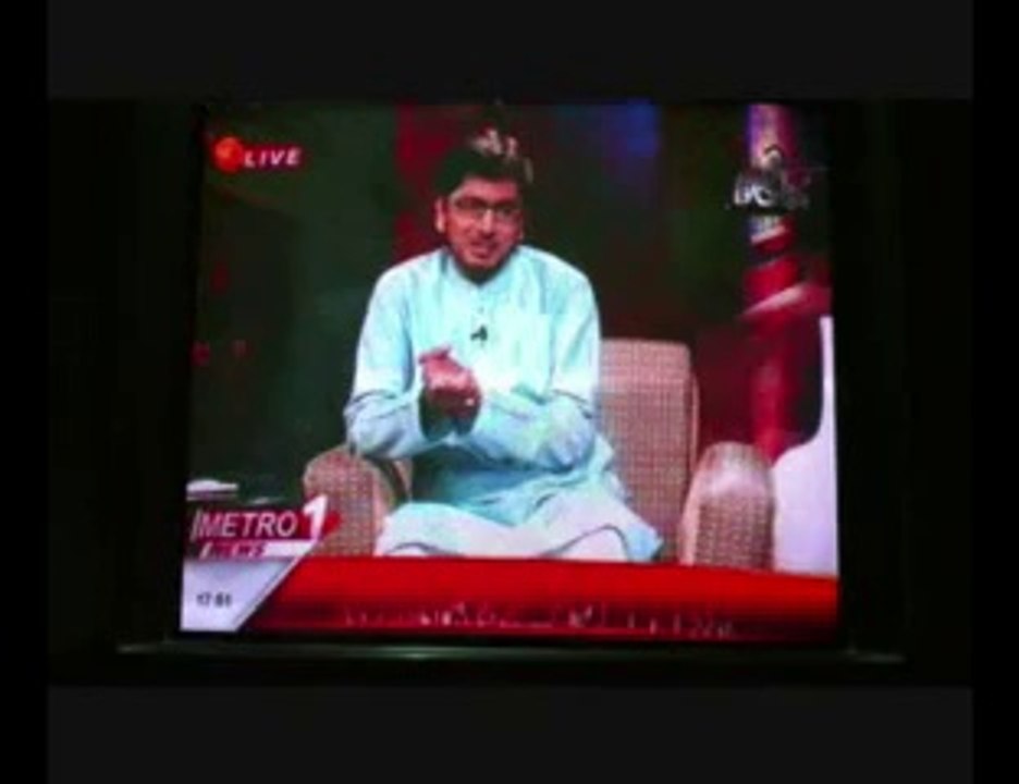 ALLAMA SYED IZHAR NAQVI, On METRO TV 15 Ramzan 2013