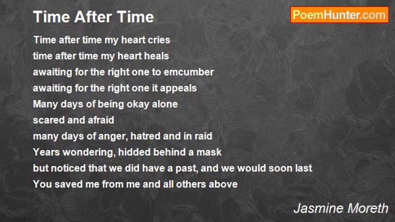 Jasmine Moreth - Time After Time