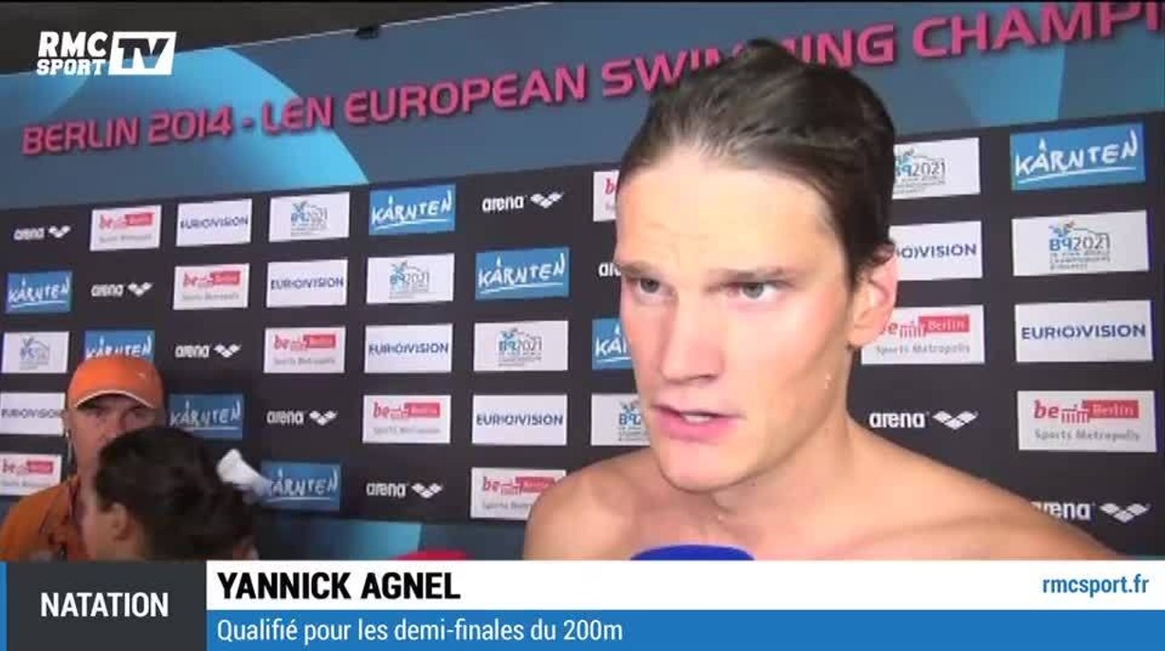 Natation / Championnats d'Europe / Agnel : "Je vais pas avoir une semaine facile" 19/08