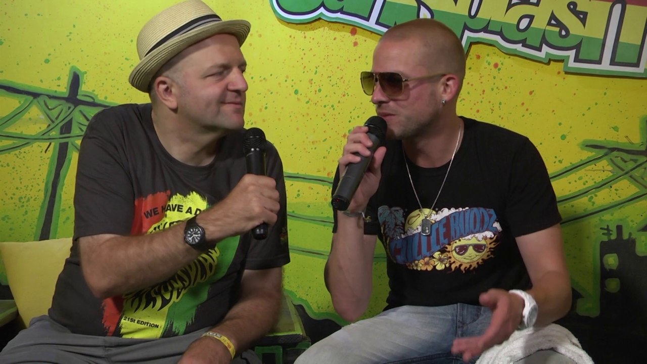 COLLIE BUDDZ interview @ Rototom Sunsplash 2014